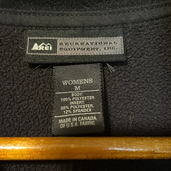 REI Women's Black Softshell Vest - Picture 2 of 14